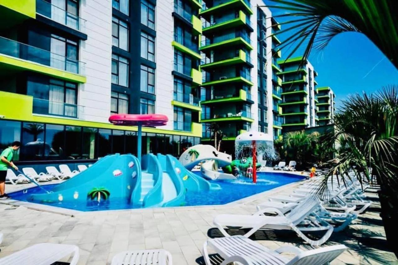 Baby Sea View And Pools Apartment- Mamaia Beach Resort Нэводари Экстерьер фото